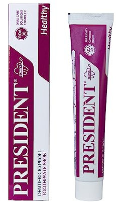 President DENTIFRICIO PROFI con Clorexidina 0,20% Azione Igienizzante Antibatterica intensiva ideale in caso di parodontopatie, gengive irritate sanguinanti e dopo interventi chirurgici. RDA 30-50ml