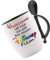 Löffeltasse ' Wunschname ist nie zu alt für einen Disney Film ' mit Motiv, Tasse mit Druck, auch individuell mit Spruch, Foto, Wunschtext, Name (Löffeltasse)