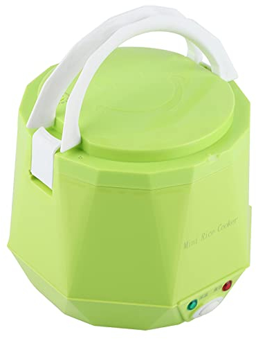 Vaporera Eléctrica Portátil de la Comida de la Olla Arrocera para el Camión 24V 140W 1.6L (GREEN)