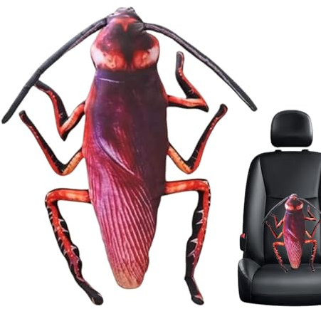 ZAGARO Kakerlake gefüllt, Kakerlake Plüsch - 21 Zoll realistisches Stofftierspielzeug,Kreatives -Plüschtier, lustige Dekoration für Zuhause, Sofa, Auto, Par, Wurfkissen, Geburtstagsgeschenke