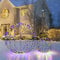 GOPLUS LED Dekokugel, 2 Stück große Kugeln Lichter hängend/stehend, Weihnachtsbeleuchtung Kugeln außen, Leuchtkugeln Lichterkette für Weihnachtsdeko Innen Garten Party Hochzeit