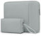 HYZUO 17-17,3 Pouces Housses Ordinateur Portable pour 17 17,3 HP/Lenovo/Dell/ASUS/Acer/LG/MSI Gaming Laptop/Razer Blade 17/18, Sacoche de Protection pour Hommes Femmes, Gris Roche