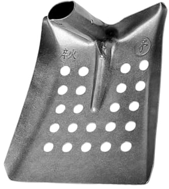 Heavy Duty Drainage Tool Mesh Shovel Suitable For Drainage Cleaning With Ergonomic Handle High Carbon Steel Construction Manganese Steel Trenching Spade