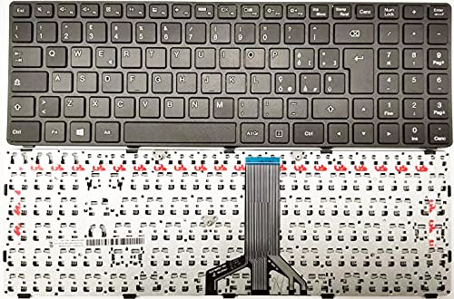 Siliconvalleystore Tastiera Italiana Nera per Lenovo Ideapad 100-15IBD 80QQ | Lenovo B50-50 (80S2)