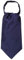 WANYING Herren Satin Krawattenschal Ascotkrawatte Schal Cravat Ties Halstuch Einfach Schick für Gentleman - Einfarbig Dunkelblau