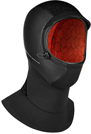 Mystic Watersports - Surf Kitesurf & Windsurfing Supreme 3mm Neopren-Kapuze - Schwarz - Easy Stretch Waterproof