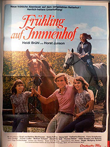 Frühling auf Immenhof - Filmplakat A1 84x60cm gefaltet-G1