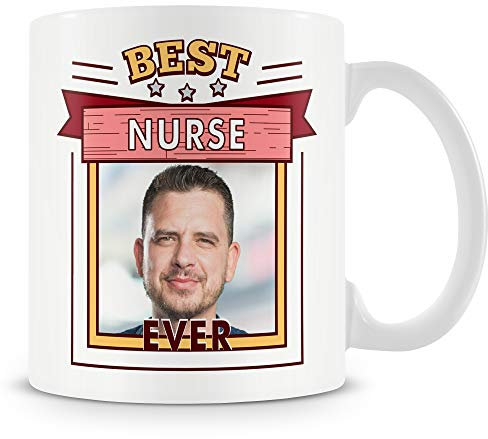 Nurse Photo Mug Gift - Best Nurse Ever