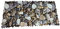 RHP Badewanneneinlage Badewannenmatte Duschmatte Anti-Rutsch-Matte Dusche Badewanne 37 x 68 cm (Grau Steine Rechteck)