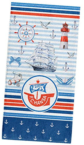 FC Hansa Rostock Velourtuch Maritim - -