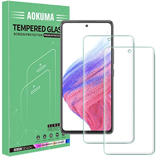AOKUMA [Lot de 2 Verre Trempé pour Xiaomi Redmi note 11/11s [0.26mm] [Extrêmement résistant aux rayures] [Haute définition][Facile à installer] protections d'écran