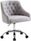 WOEOA Bürostuhl aus Samt,Schminkstuhl,Ergonomisch Drehstuhl,360° Drehbar, Höhenverstellbar,für Wohnzimmer Schlafzimmer Vanity Studie,Bis 135 kg Belastbar,Mädchen Frauen