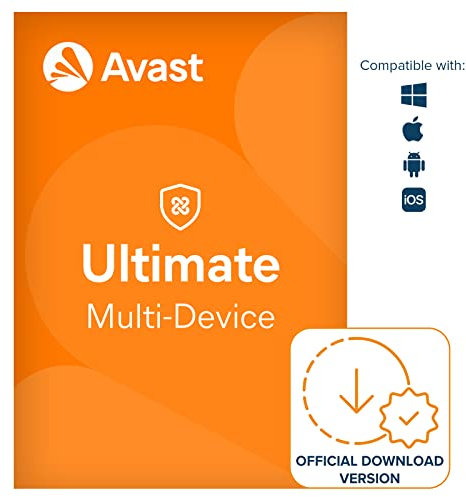 Avast Ultimate 2025 | 10 Devices | 1 Year | Activation Code by email