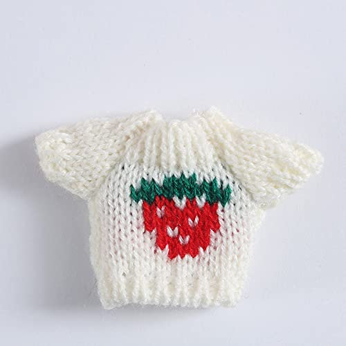 XiDonDon OB Kleidung Pullover für OB11 Molly body9 GSC 1/8 1/12 BJD Puppenkleidung Neujahr Weihnachtspuppen Kleidungszubehör (Multicolor6)