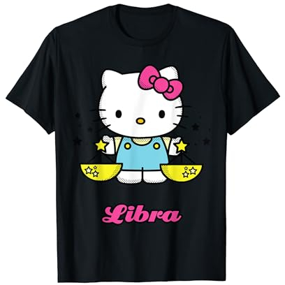 Hello Kitty T-shirt signe astrologique Balance T-Shirt
