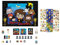Undercover HPTT8025 - Harry Potter - Adventskalender für Kinder, Mehrfarbig, ca. 45 x 32 x 3 cm + GRATIS 3er Set Sticker