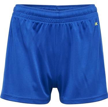 hummel Damen Hmlcore Xk Poly Woman Shorts, True Blue/Blazing Yellow, XXL EU