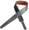 VSOLS PU-Leder-Gitarrengurt, Verstellbarer Gürtel for E-Akustik-Gitarren-Bass (Color : Svart)