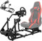 Dardoo Rennsimulator Cockpit für Logitech&Thrustmaster Lenkrad ohne Racing Wheel und Pedale