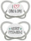 nip - Butterfly | 16-32 Monate | 2er Pack | Stillfreundlicher, zahnfreundlicher Babyschnuller inkl. Schnullerbox. Nachhaltiger Schnuller mit weichem Silikonsauger, Oma&Opa/Frechdachs
