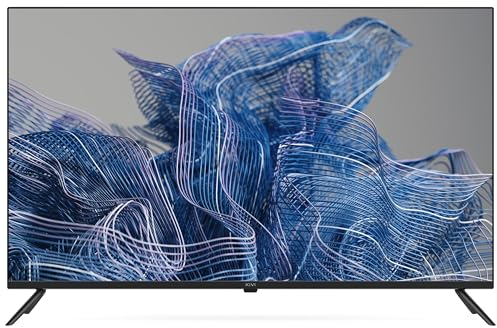 Kivi 43U740NB Smart TV Rahmenlos – Fernseher 43 Zoll UHD 4K, Smart TV 43, Super MVA Panel, HDR10, Android 11.0, Sprachsteuerung, WLAN & Bluetooth, kompatibel mit Netflix, HBO, Disney+