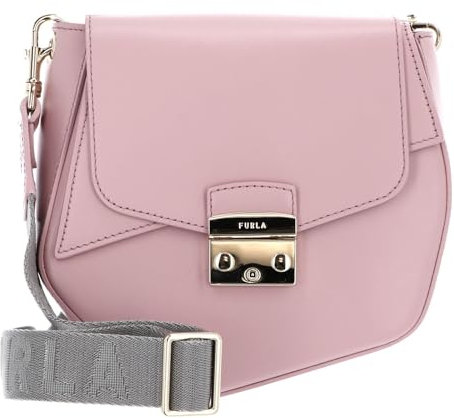 Furla Light Gold Crossbody Alba + Light Silver