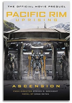 ONZS Film- und Fernsehposter, Motiv: Pacific Rim, klassische Poster, Wandkunst, Dekoration, Album, Poster, 60 x 90 cm, ungerahmter Stil