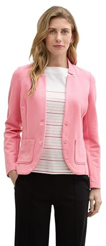 TOM TAILOR 1038703 Blazer, 15116-Bright Rose, XXS Donna