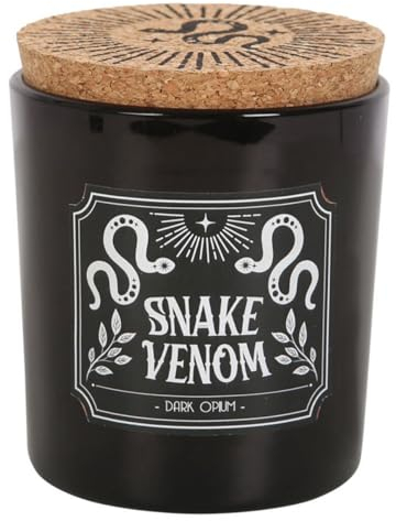 Horror-Shop Dark Opium Schlangengift Gothic-Duftkerze in Geschenkbox