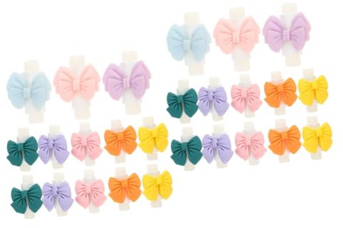 OSALADI 20pairs Cute Bowknot Charger Protector Ev Cable Cover Data Cable Organizer Wire Protector Sleeve Phone Charging Line Cover