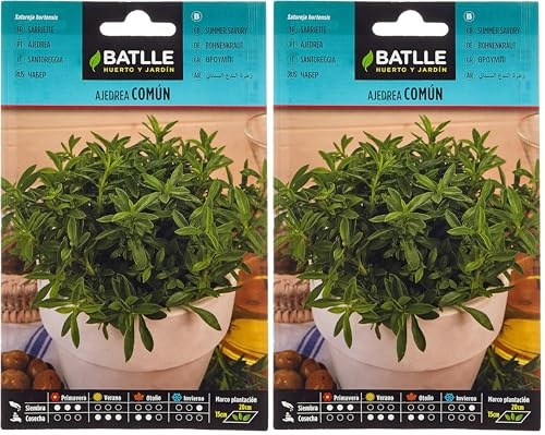 Graines aromatiques de Batlle - Sarriette commune (5g) (Lot de 2)