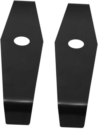 CIYODO Juego de 2 Cuchillas para de Acero al Manganeso Accesorio para Cuchillas de Repuesto para Cuchilla para Resistente Y Fácil de Instalar
