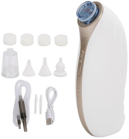 Ohrenschmalz-Vakuum-Entfernungsset, 3 Saugstufen, Geräuscharm, Wiederaufladbar, Abnehmbarer Ohrenschmalz-Entferner für den Heimgebrauch