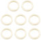 GCERFBY Coffee Machine Filz Waschmaschine, Set Von 8 Wolle Ringen Von 8, Leichte Kaffeezubehör, Mühlenteile, 1,91 Cm/0,75 Zoll, Ideal Für Geschäfte Und Unternehmen