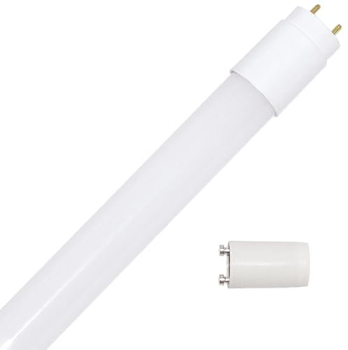 NCC-Licht LED Leuchtmittel T8 Röhre 60cm 9W G13 830 Warmweiß 3000K inklusive Starter