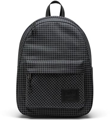 Herschel Supply Co. Klassischer Rucksack, Standard – 26 l, Gitter – Schwarz