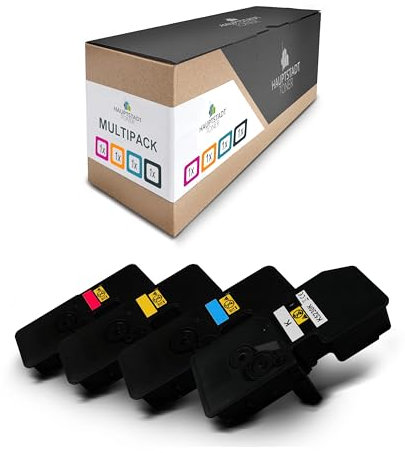 HAUPTSTADT TONER Toner im Set 4X Premium kompatibel mit Utax P-C2566 P-C2650 P-C2655 ersetzt PK5015 CKMY