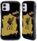 Head Case Designs Officially Licensed Liverpool Football Club Liverbird In Black Graffiti Art Hybrid Case Compatible With Apple iPhone 11