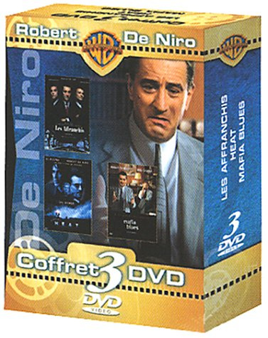 Coffret Robert de Niro 3 DVD : Les Affranchis / Heat / Mafia Blues