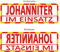 Feuerwehrstore Johanniter im Einsatz Wendeschild WSB2 für die Sonnenblende in Normal- & Spiegelschrift Johanniter
