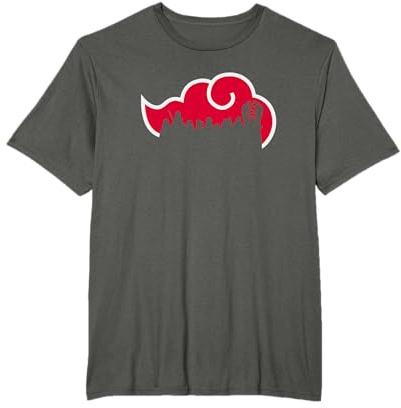 Naruto Shippuden Akatsuki Silhouette Anime T-Shirt