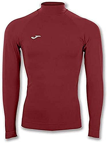 Joma Textile Brama Classic Long Sleeve Termica T-Shirt, Burgundy, S-M EU