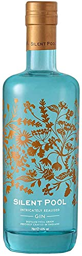 Silent Pool Gin, Premium London Dry Gin | 24 Botanicals, komplexes Aroma (1 x 0.7l)