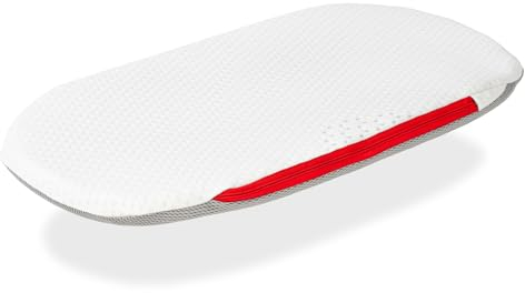 DORMISSIMO Stubenwagen Matratze 78x36 Viskoelastisch Höhe 3 cm 2 in 1: Matratze für Kinderwagen, Babywanne, Wiege + Matratzenschoner - Herausnehmbar, Perforierter Schaumstoffkern und Atmungsaktiv