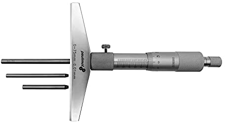 PAULIMOT Tiefenmikrometer 0-75 mm