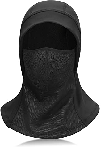 TAGVO Winddichte Sturmhaube, Gesichtsmaske, atmungsaktiv, Vollgesichtsmaske, Winter, Winddicht, Halswärmer, Winddicht, Passform Helmmütze für Motorrad, Radfahren, Skifahren & Wintersport