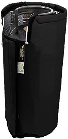 Unicover Copri bombola Gas Termico Made in Italy (10 kg, Nero)