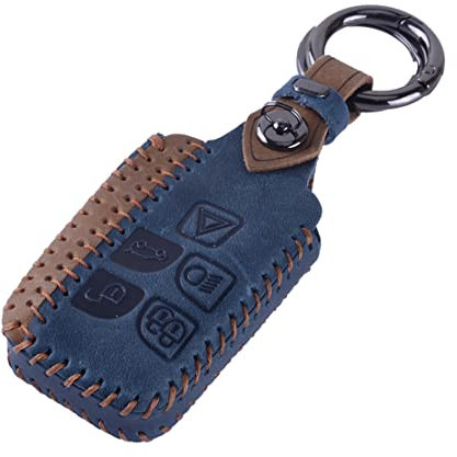 LETAOSK Housse pour Porte-clés, chaîne 5 Boutons pour Land Rover Range Rover Sport Discovery