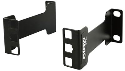 Tecmojo Server-Rack-Tiefenverlängerung – 1U – 10,2 cm Tiefe – TAA-konform – versenkter Rack-Adapter – Rack-Montage-Adapter-Kit – Netzwerk-Rack-Verlängerung