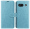 OCASE Google Pixel 7A Hülle, Magnet Leder Tasche mit Klappbar Kartenfächer und TPU Bumper Schutz für Pixel 7A in Blauer See